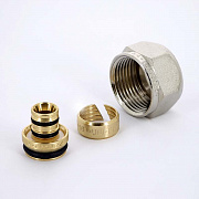 Соединитель обжим евроконус UNI-FITT 16(2.0)х1/2"ЕК для м/п труб 